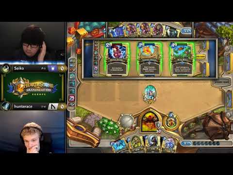 Seiko vs hunterace - Hearthstone Grandmasters Europe - Week 6