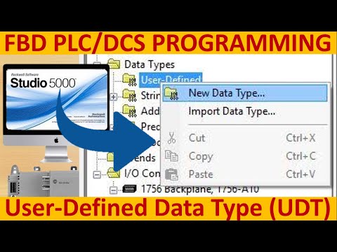 User-Defined data type (UDT) in Studio5000 |How to Configure Reusable Pop-up Screen in FTV SE SCADA?