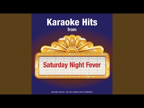 You Should Be Dancing (Bee Gees) (In The Style Of Saturday Night Fever)
