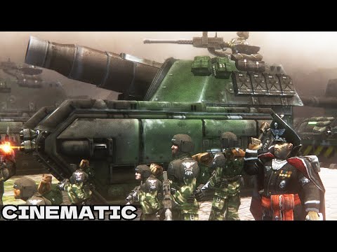 UNIFICATION MOD 2022: Imperial Guard Artillery vs Orks! - Warhammer 40K: Dawn of War: Soulstorm