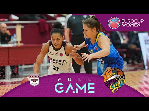 Regular Season | CS Rapid Bucuresti v Piestanske Cajky | Full Basketball Game |EuroCup Women 2025-26