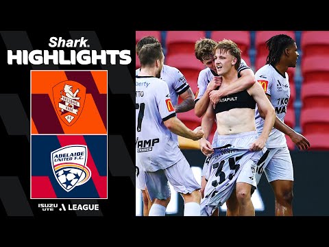 Brisbane Roar v Adelaide United | SHARK HIGHLIGHTS | Isuzu UTE A-League 2025-26 | Round 14