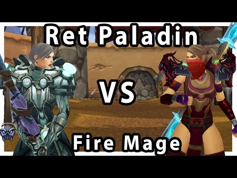 Ret Paladin vs Fire Mage 1v1 Wargame - Savix Vs Arson