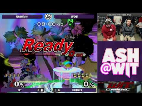 Joey (Marth, Ganon) vs Guhnasher (Falcon) - ASH@WIT #99 Melee Bracket
