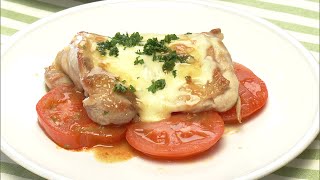 【3分クッキング公式】チキンとトマトのチーズ蒸し