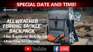 8pm EDT MONDAY March 30th 2026 The New All Weather Fishing Tackle Bag and MORE!!!