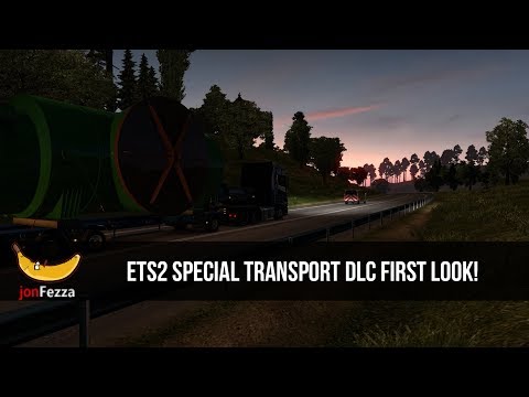 Special Transport DLC First look! [Euro Truck Simulator 2]