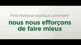 Nous efforçons de faire mieux