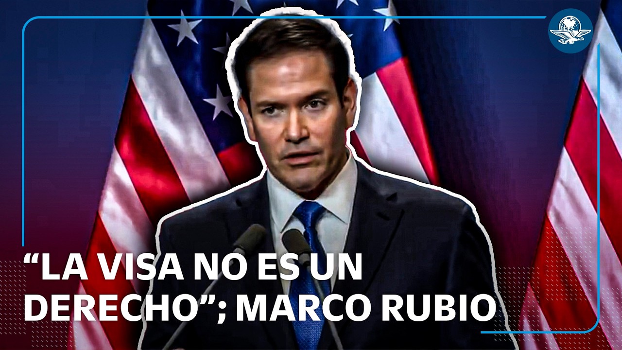 Ninguna persona tiene garantizado el acceso a una visa  Marco Rubio #shorts