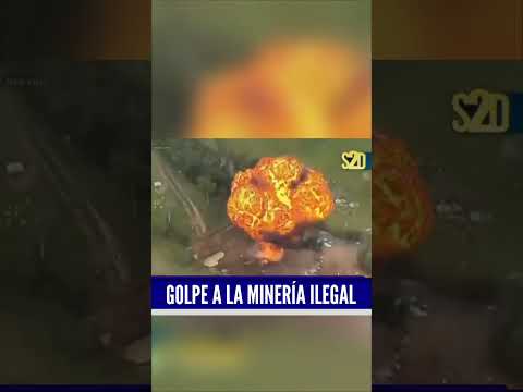 🟥 En Caracolí (Antioquia), la Policía  inhabilitó un yacimiento minero ilegal  y maquinaria