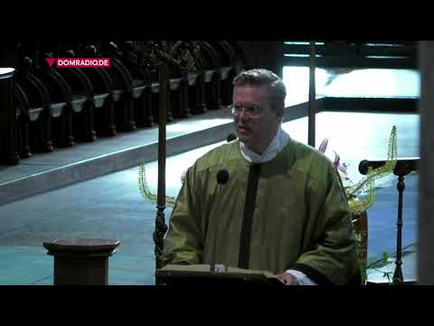 Domkapitular Dominik Meiering über das Handeln - Predigt Frühmesse, 25.06.2020