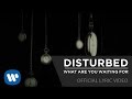 Disturbed - What Are You Waiting For [Official Lyric Video]