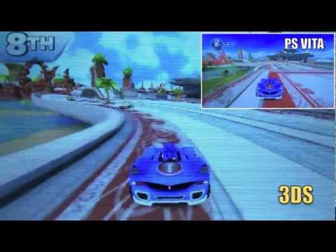 sonic all star racing ps vita test