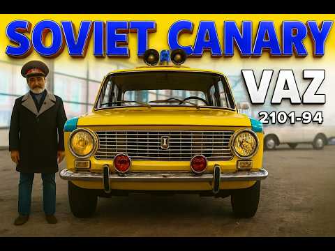 VAZ-2101-94 Soviet Police Car – The Fastest Zhiguli That Served the KGB and Militia