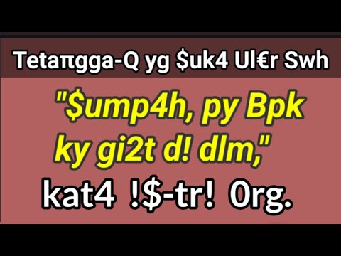 Tetanggaku yang S€d!ri