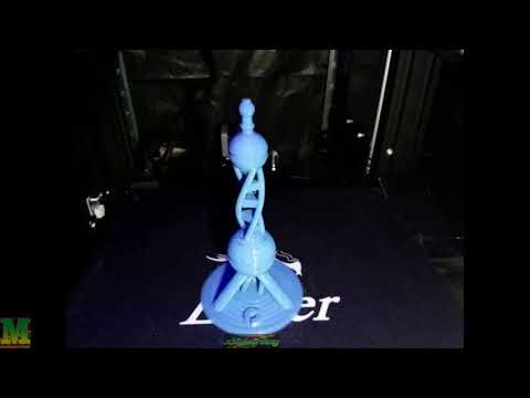 Satyisfying 3D Octo-Timelapse - PolyPearl Tower - Ender3 PRO 2019
