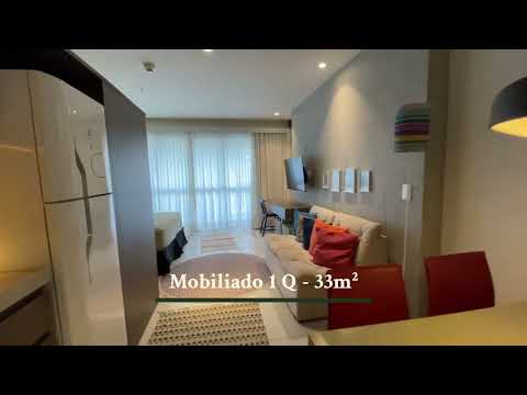 Sofisticado apartamento para locação na região central de Brasília.