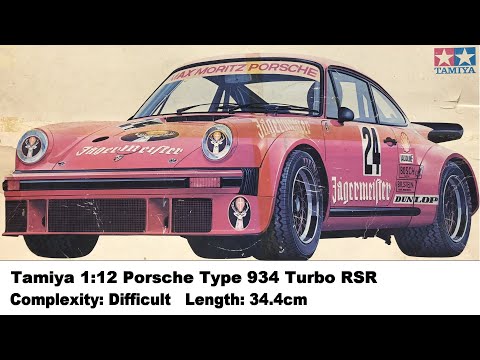 Thumbnail for Tamiya 1:12 Porsche 934 RSR Turbo - Kit Review by Porsche 934