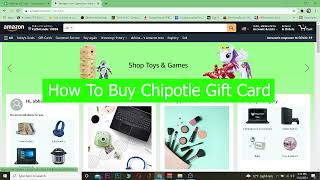 How To Buy Chipotle Gift Card Online (STEP-BY-STEP!) | Chipotle.com