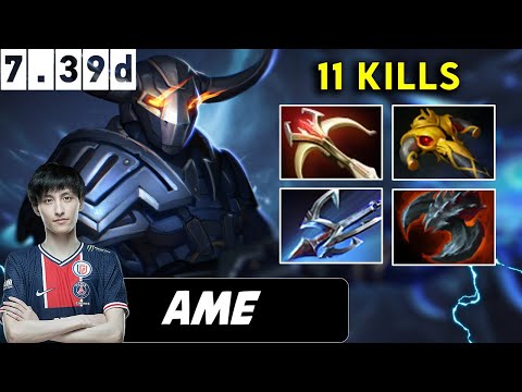 Ame Sven Safelane 11 Kills - TI 14 2025 Dota 2 Pro player Gameplay