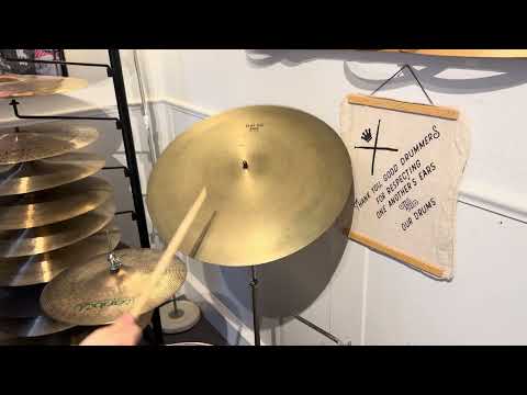 Zildjian A. 20" Flat Top Ride Cymbal 2816g image 7