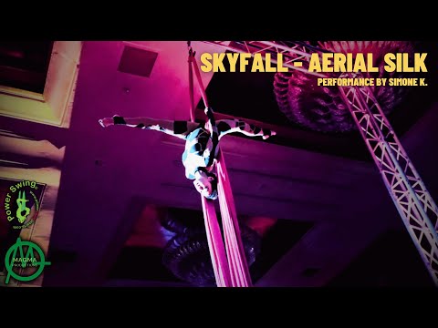 SKYFALL - PowerSwing Aerial Silk Performance by Simone K.