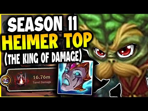 Heimerdinger è il RE DELLA PISTA SUPERIORE nella Stagione 11, con danni incredibili. - League of ...