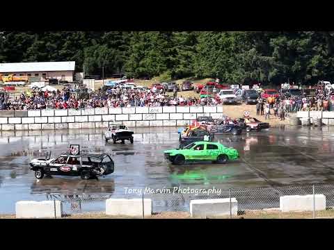 FORKS OLD FASHIONED 4TH OF JULY DEMOLITION DERBY 2025 - HEAT 2