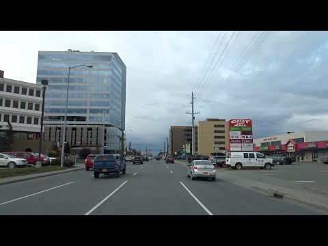 Driving Northern Lights Boulevard | Anchorage, Alaska