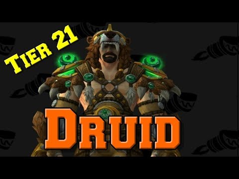 Druid Tier 21 | Patch 7.3.0 - Argus | Tier 21 Gear Sets Preview