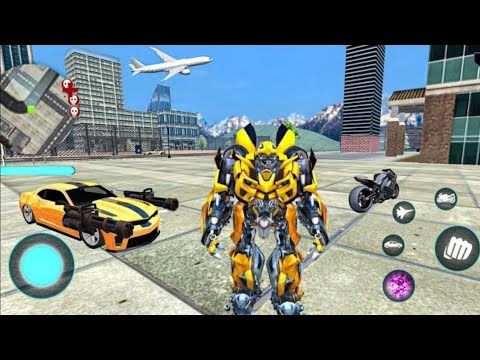 Bumblebee Multiple Transformation Jet Robot Car Game 2020 New Missing - Android Gameplay