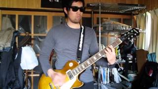 即興ギタープレイ！　Hurricane#1のChain Reaction風。