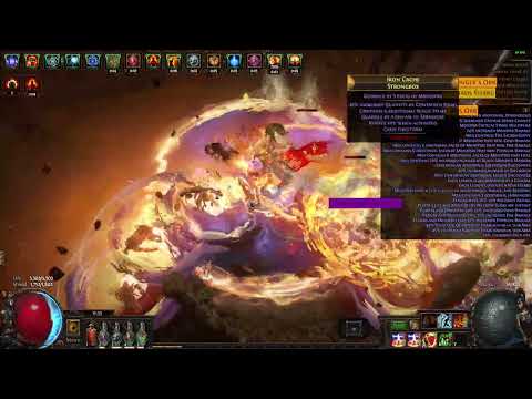 Path of Exile 3.18 - Explode Righteous Fire Inquisitor Showcase 2