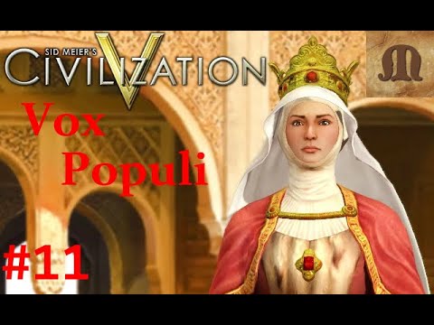 Let's Play Civilization 5 Vox Populi - Spain p.11 (deity, epic)