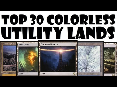 Top 30 Colorless Utility Lands For Commander