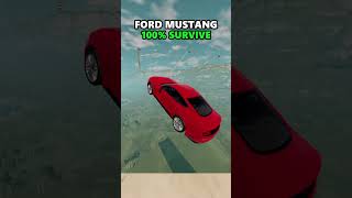 Which car can jump to the circle and survive?  #beamngdrive  #crash  #cars  #automobile  #shorts