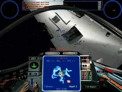 Playthrough of X-Wing vs Tie Fighter- Rebel Mission 2 Part 1