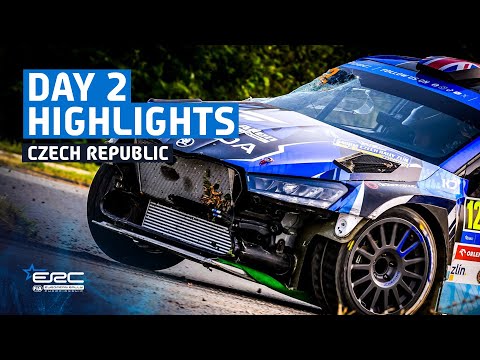 DAY 2 Highlights | ERC Barum Czech Rally Zlín 2025