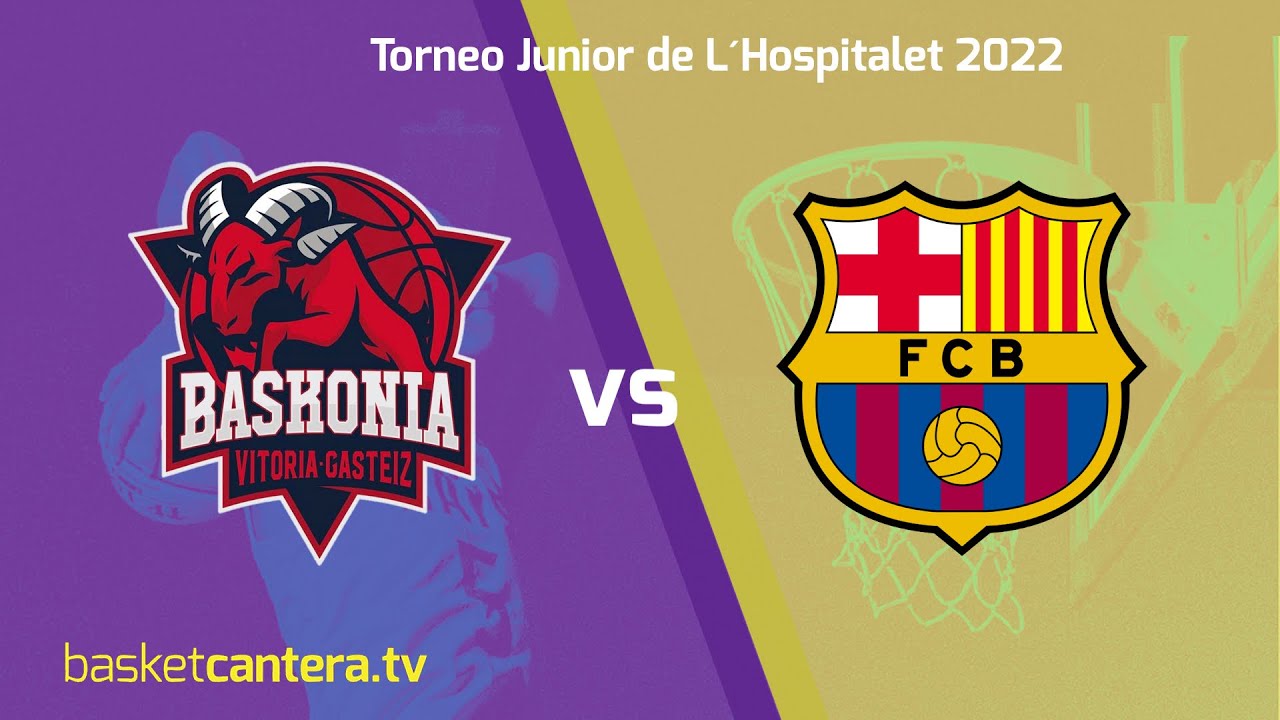 U18M. BASKONIA vs FC BARCELONA.- Torneo Junior Ciutat de L'Hospitalet 2022
