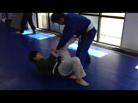 スパイダーガードからのカウンタースイープ