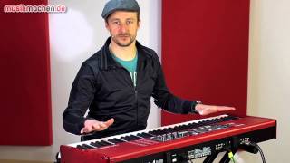 Video thumbnail for Clavia Nord Electro 4HP Combo-Keyboard im Test auf musikmachen.de by musikmachen.de