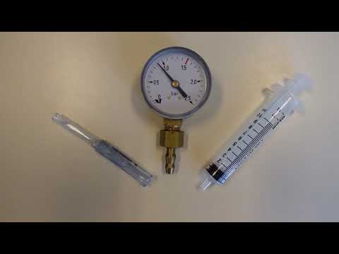 JAND FYS 4 EXP Spuit manometer overdruk (druk bij gassen)