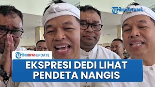 Reaksi Dedi Mulyasi saat Pendeta di Cianjur Menangis di Dekatnya seusai Gereja Hendak Disita Bank
