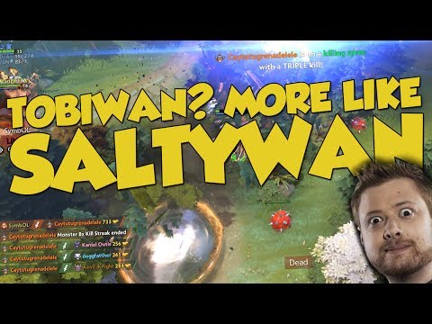 TOBIWAN? MORE LIKE SALTYWAN! - DotA 2 Techies Full Ranked Match