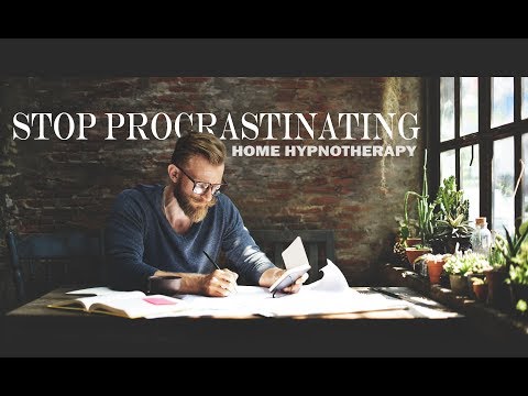 Hypnosis to Stop Procrastinating