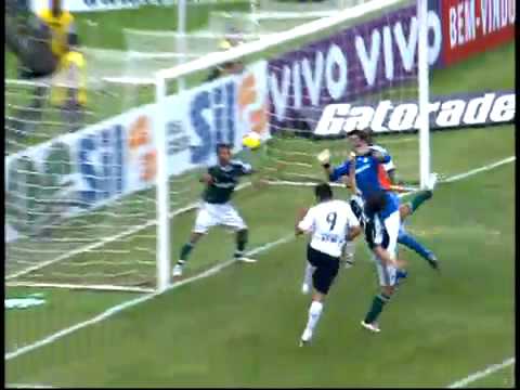 Primeiro gol de Ronaldo no Corinthians contra o Palmeiras - HD