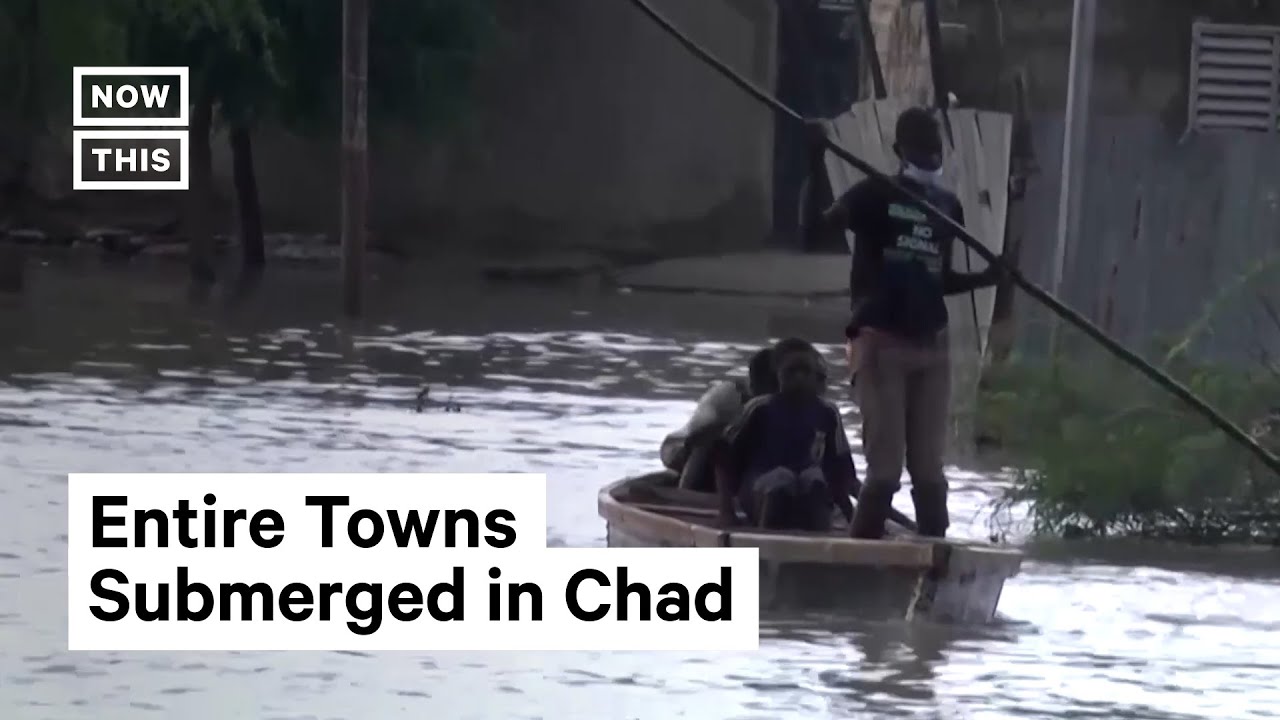 Entire Villages Submerged By Flooding In Chad