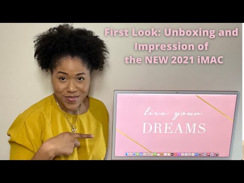 New 2021 Apple M1 Chip 24" iMAC - First Look, Unboxing, Setup, Review and Impression!