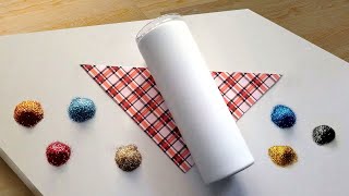 Turn your BLANKET into the MOST BEAUTIFUL V Split Glitter Tumbler EVER!!
