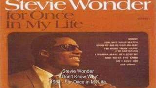 Stevie Wonder - I Don't Know Why